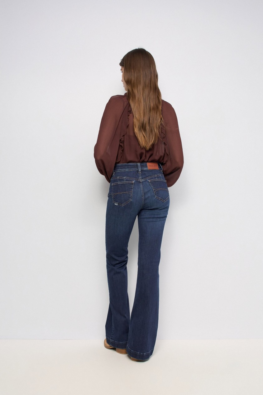 JEAN DESTINY PUSH UP FLARE