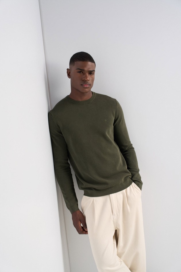 TEXTURED KNIT JUMPER
