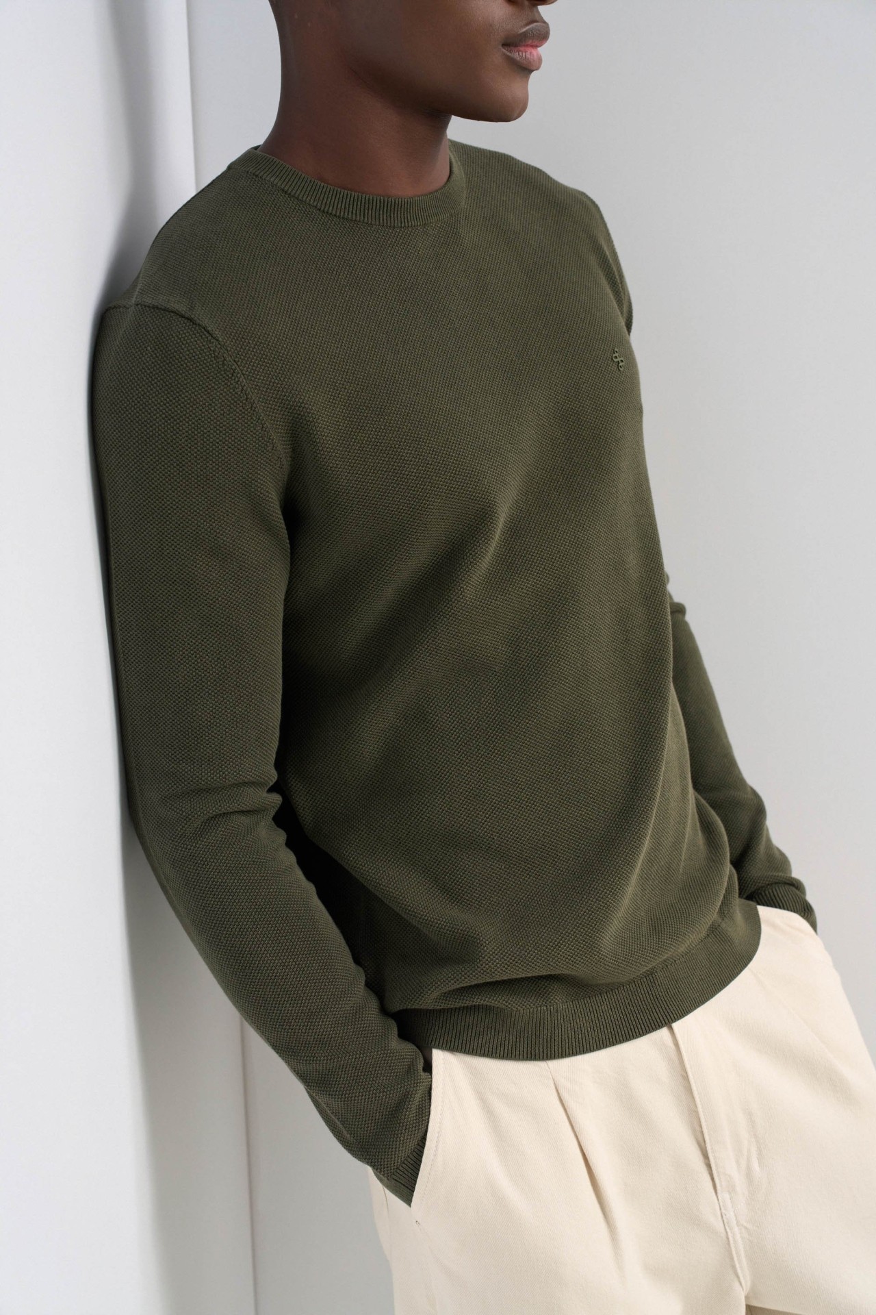 TEXTURED KNIT JUMPER