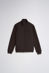 MIXED-MATERIAL JACKET