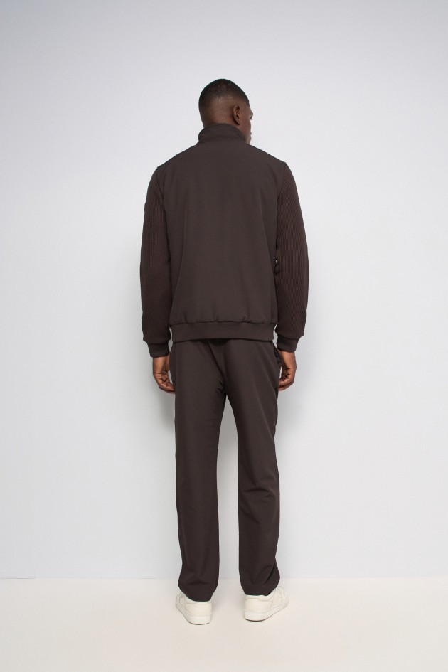 MIXED-MATERIAL JACKET