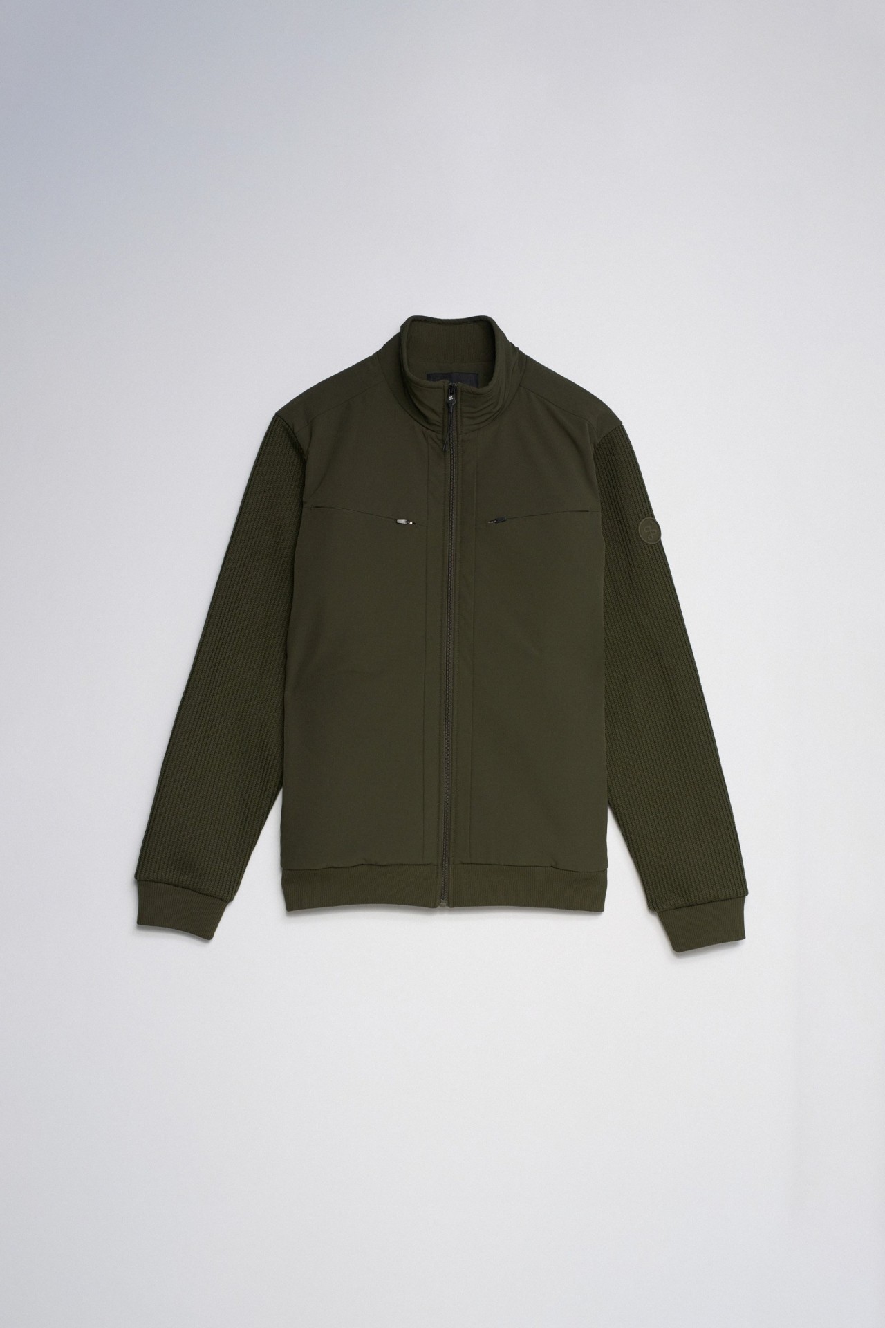 MIXED-MATERIAL JACKET