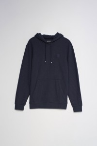 TEXTURED KNIT HOODIE