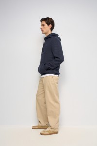 TEXTURED KNIT HOODIE