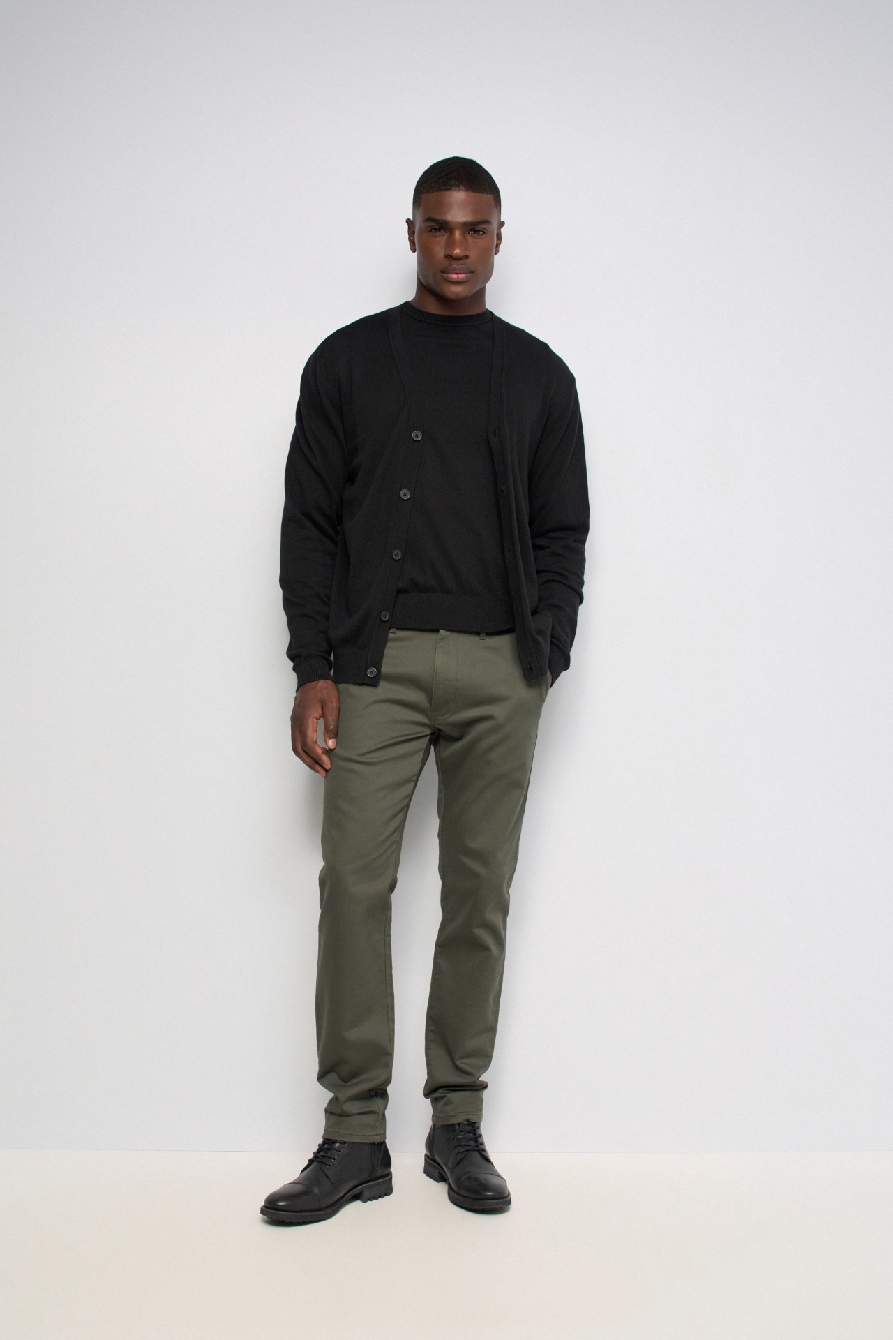 S-ACTIV SLIM FIT CHINO TROUSERS
