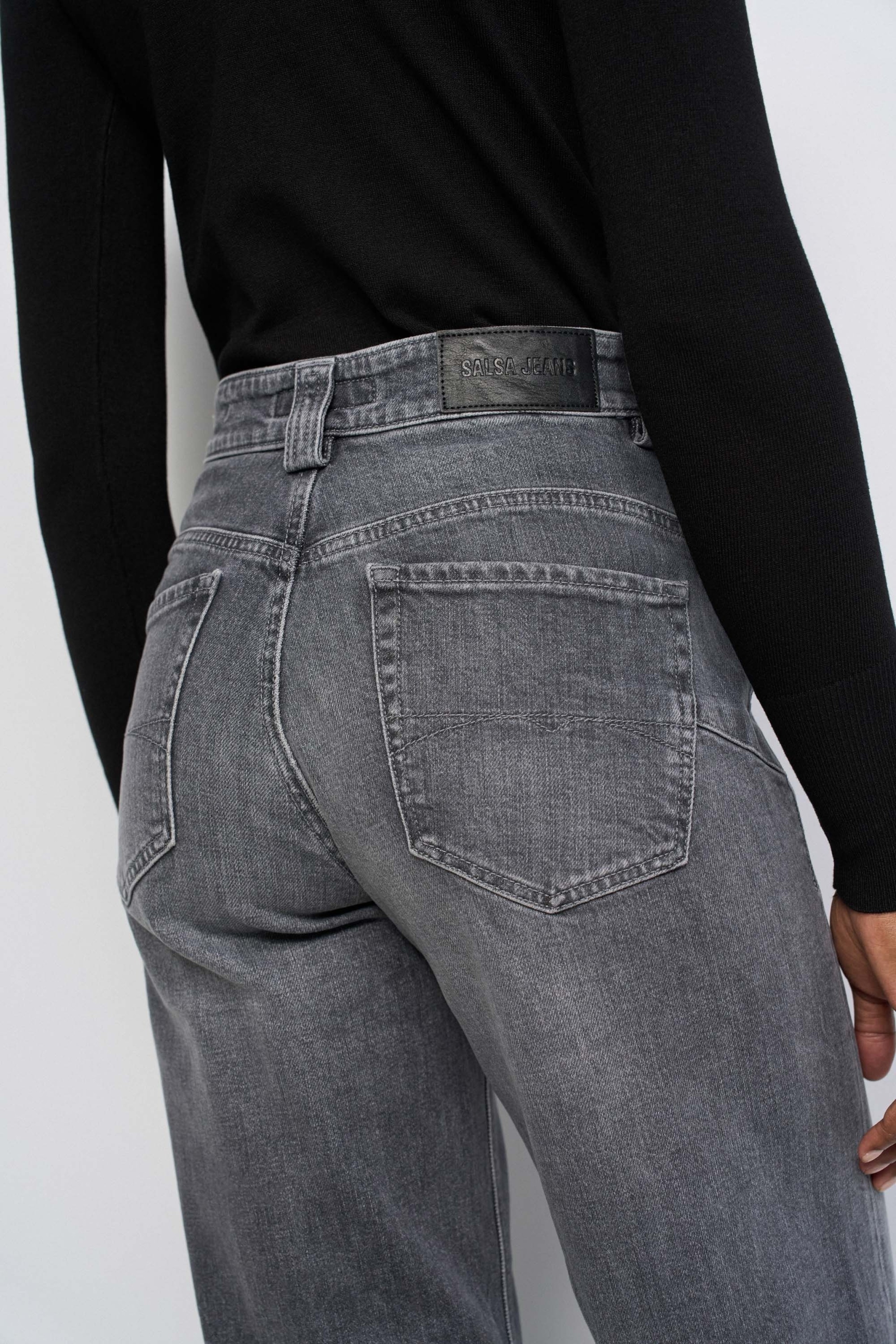 JEAN FAITH PUSH IN CROPPED WIDE
