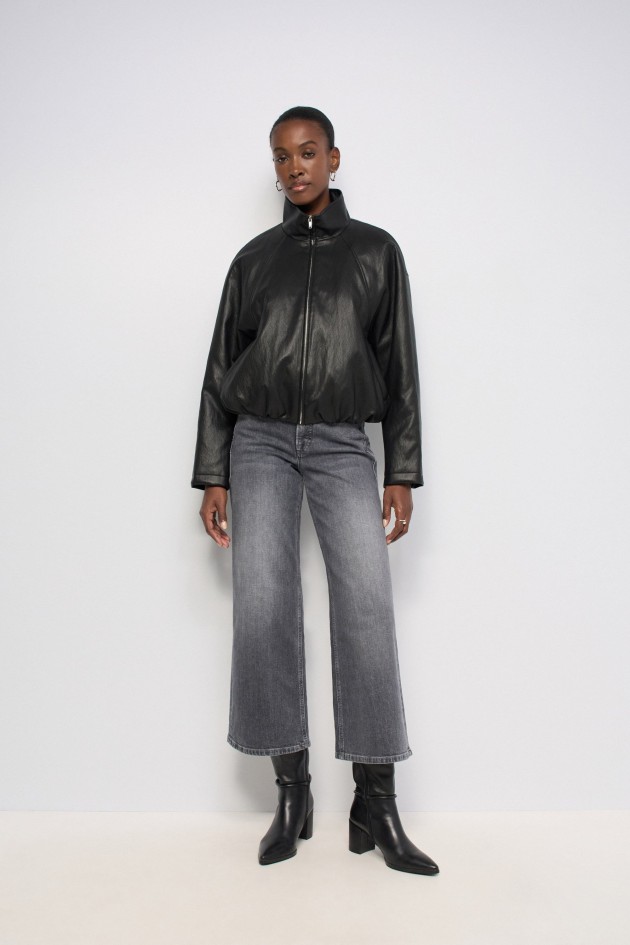 JEAN FAITH PUSH IN CROPPED WIDE