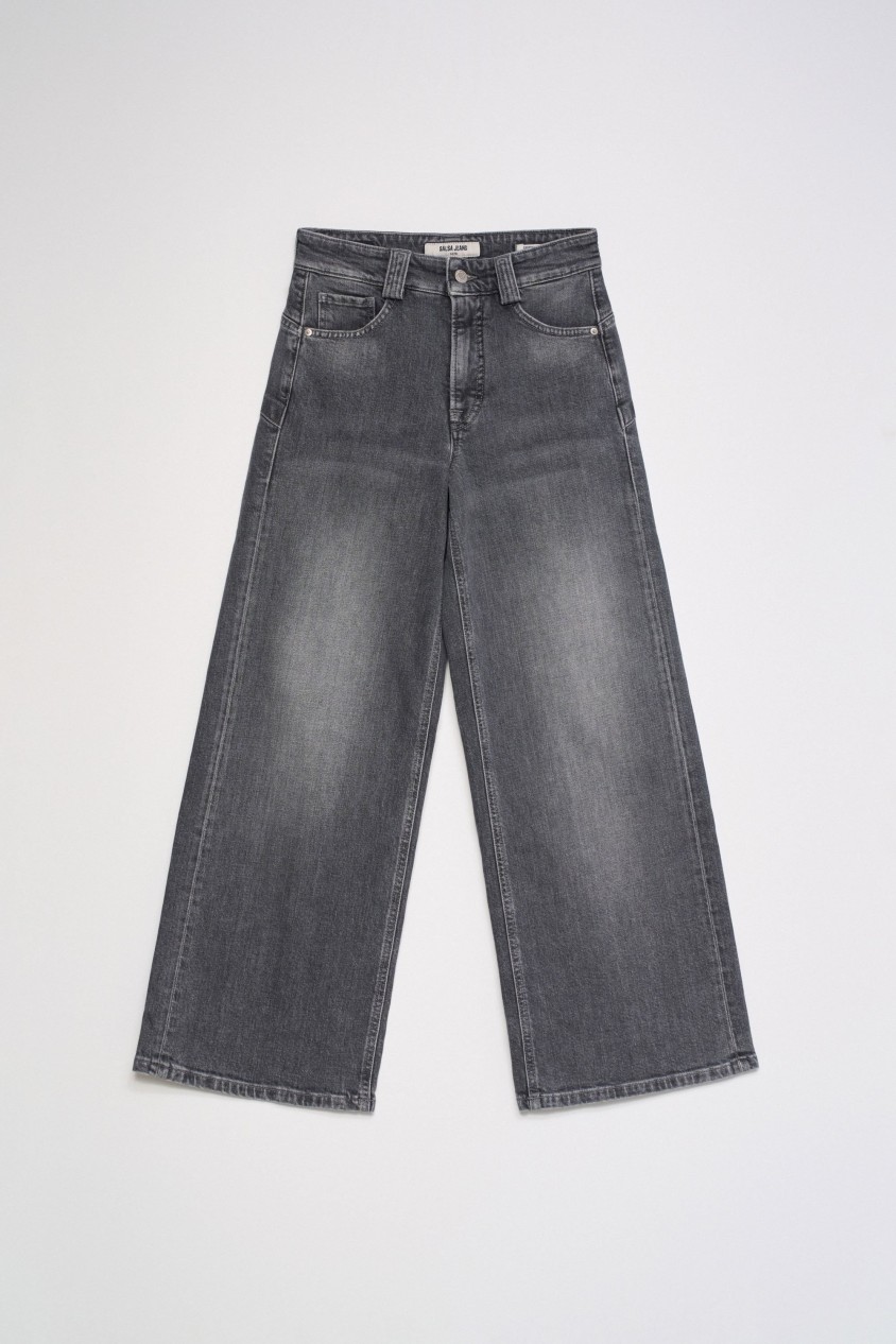 JEAN FAITH PUSH IN CROPPED WIDE