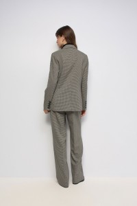 BLAZER ENTALLADO DE CUADROS