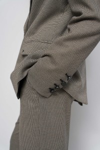 BLAZER ENTALLADO DE CUADROS