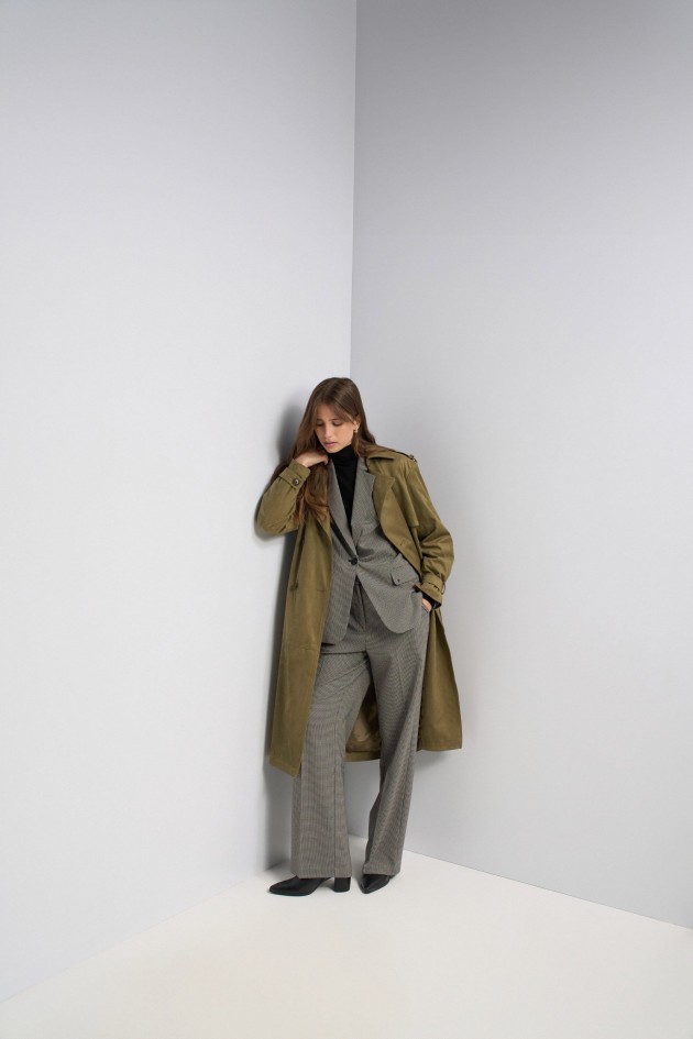 BLAZER CINTADO COM PADR�O XADREZ