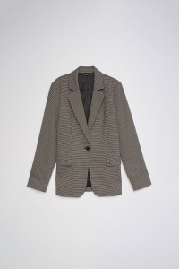 BLAZER ENTALLADO DE CUADROS