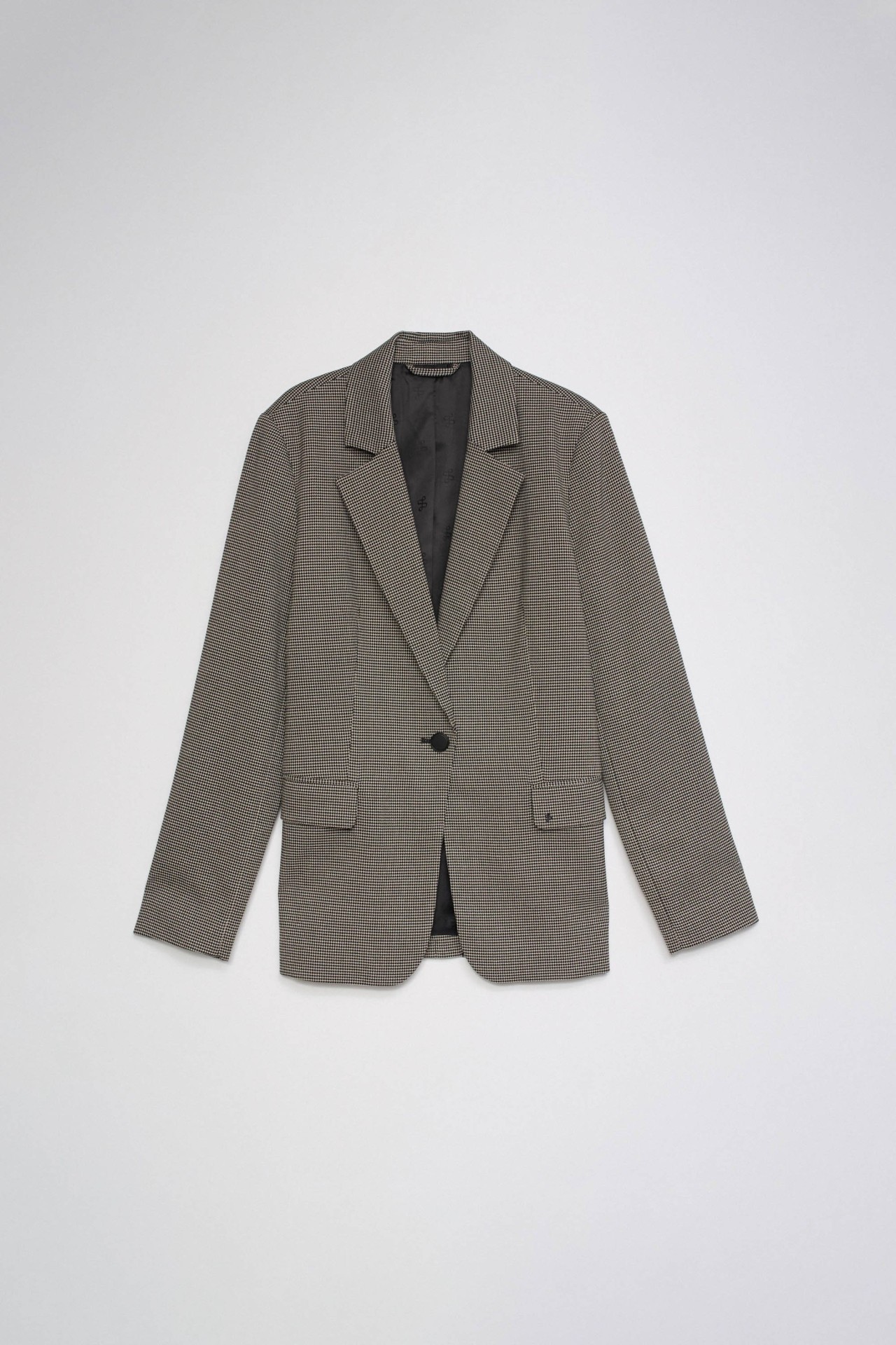 BLAZER ENTALLADO DE CUADROS