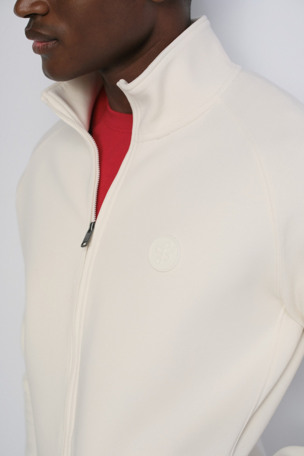 BRANDED KNITTED JACKET