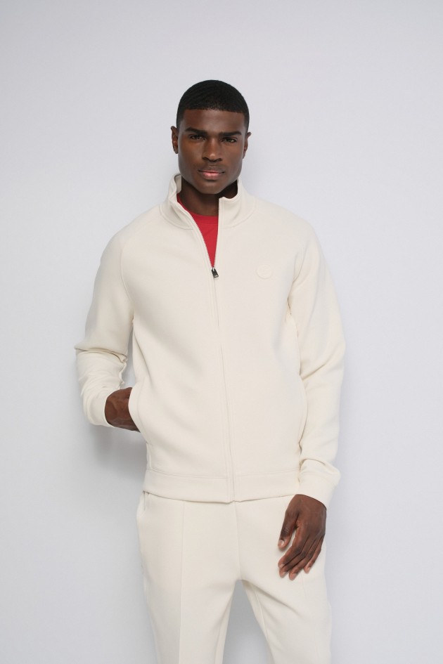 CHAQUETA DE PUNTO CON BRANDING