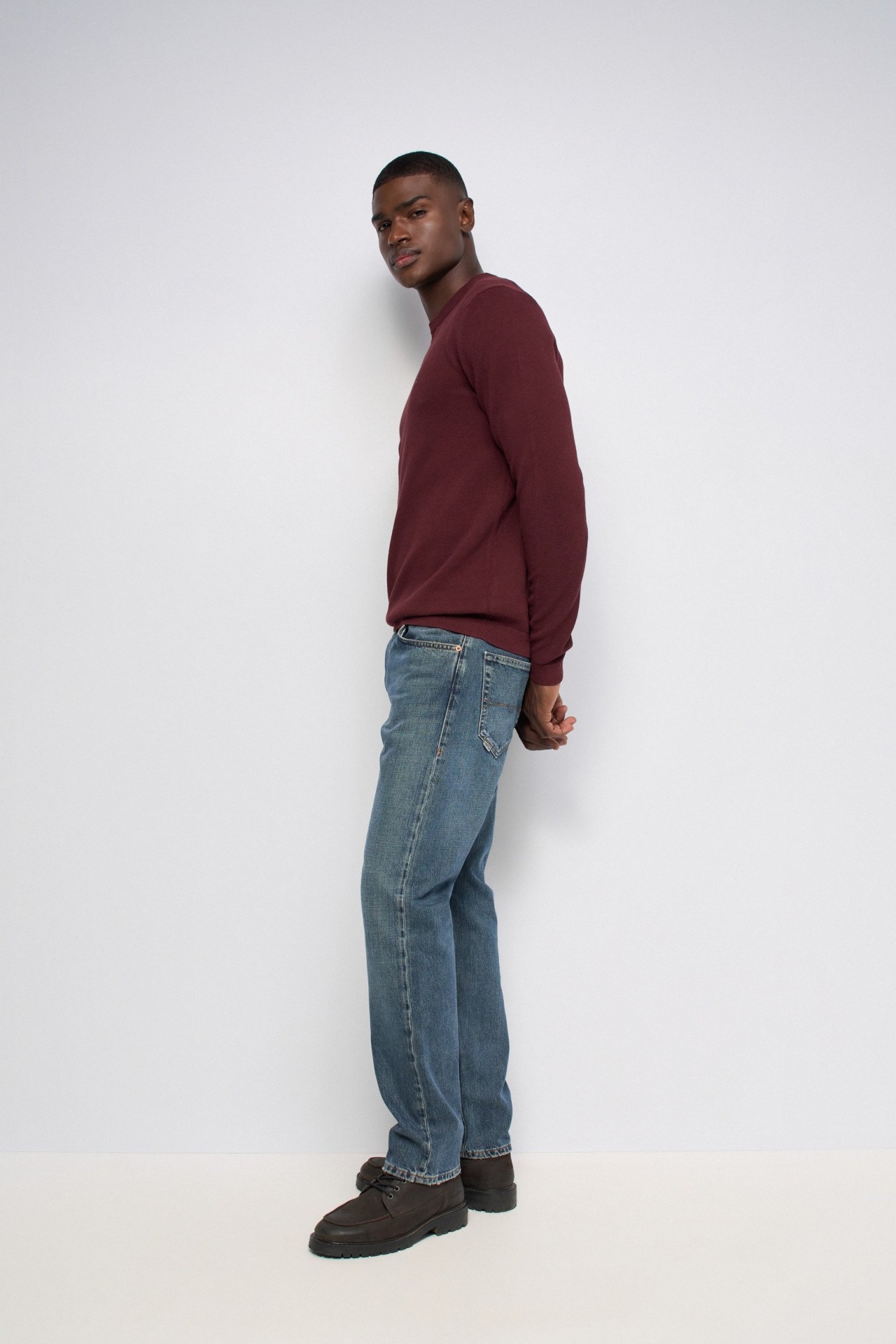 TEXTURED KNIT JUMPER