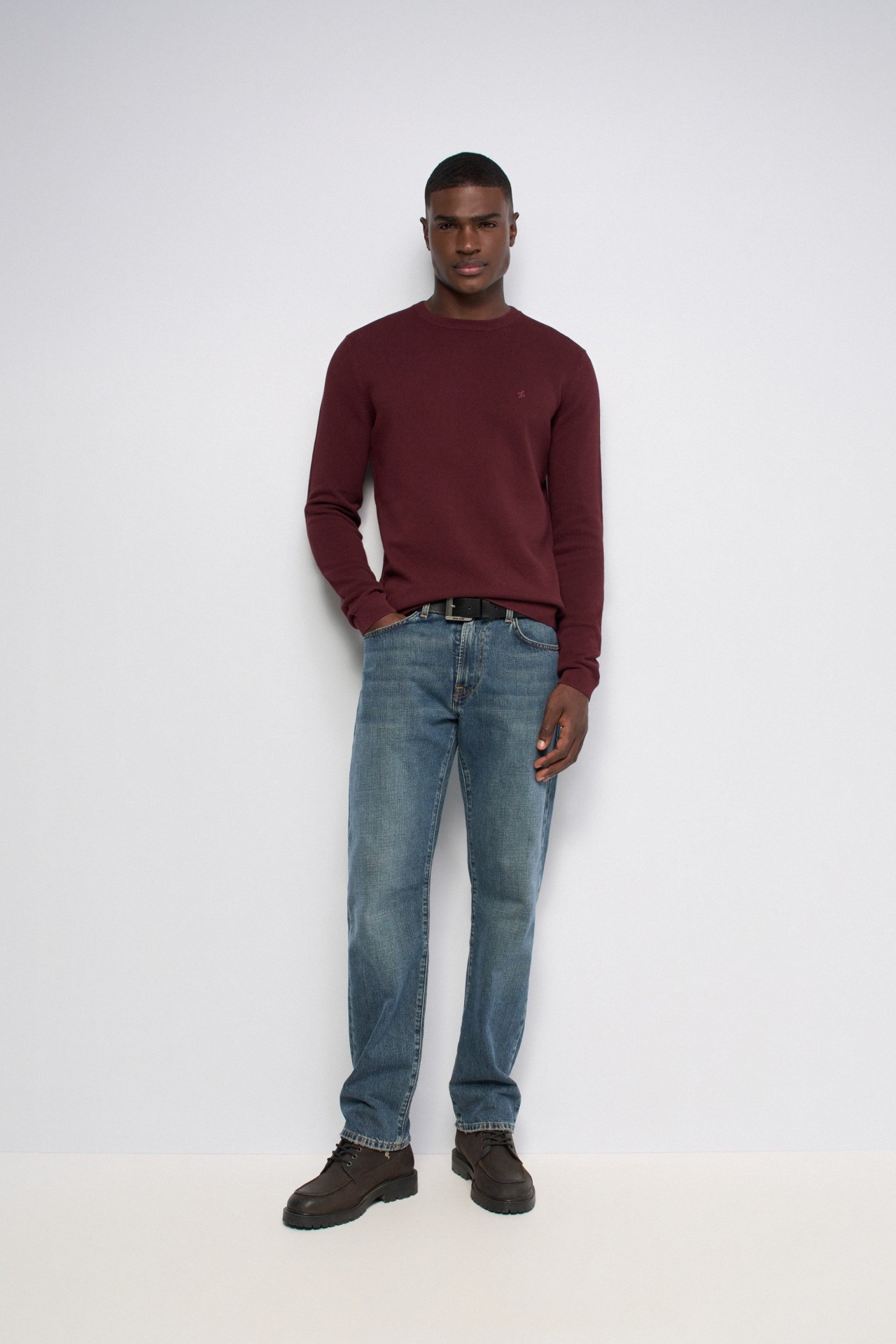 TEXTURED KNIT JUMPER