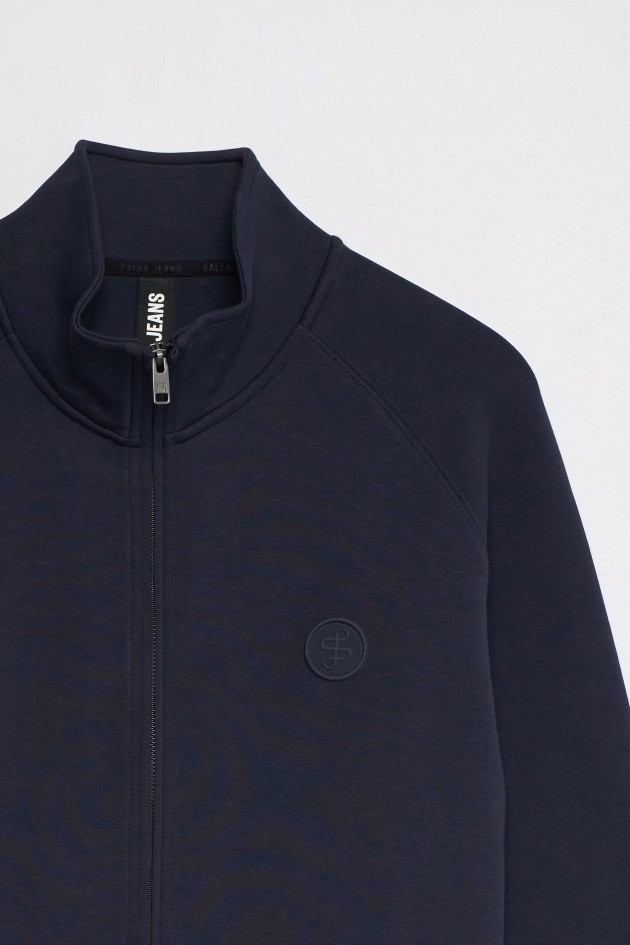 CHAQUETA DE PUNTO CON BRANDING