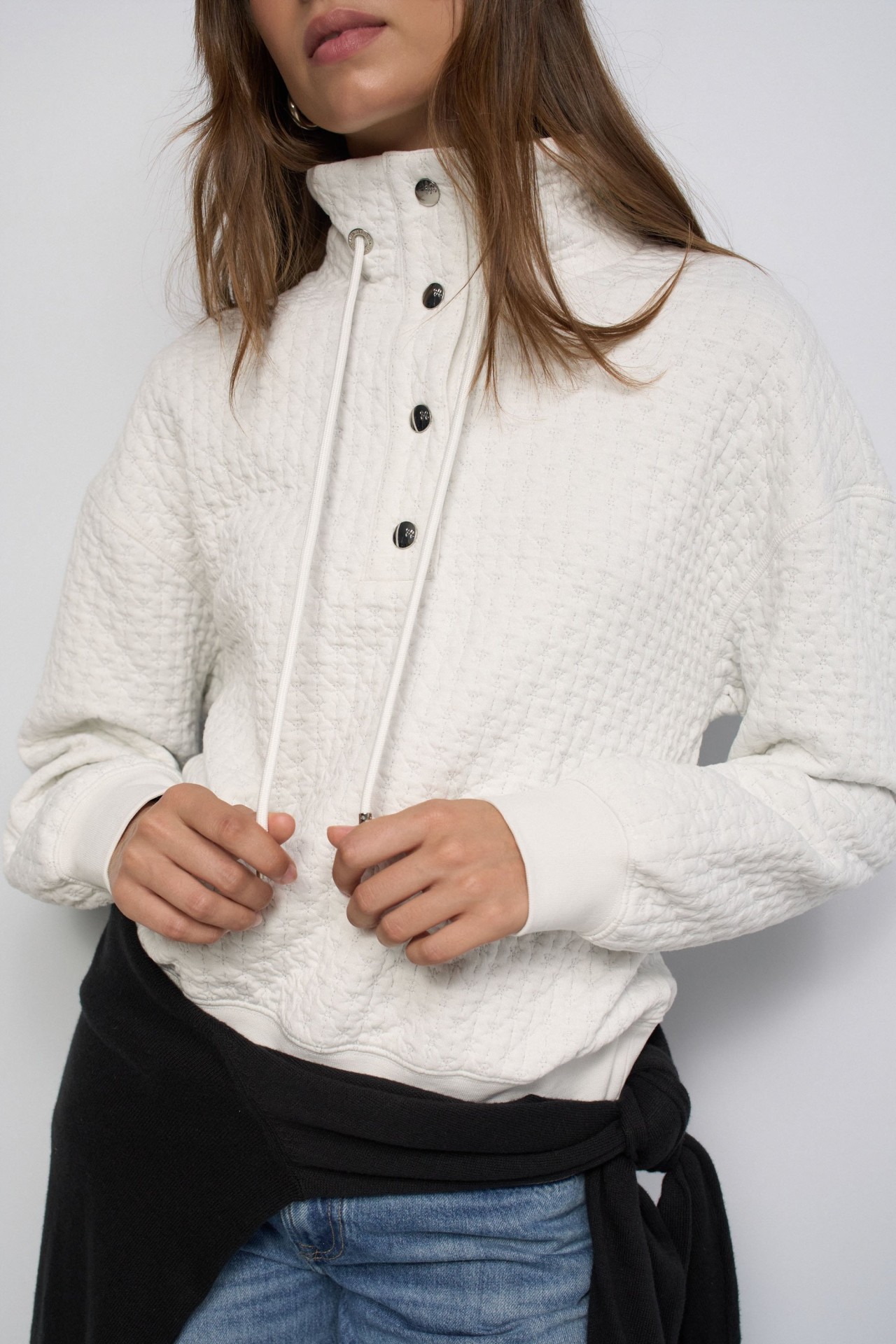 SUDADERA CON LUREX