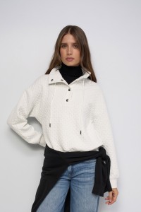 SUDADERA CON LUREX
