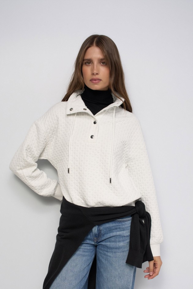 SUDADERA CON LUREX