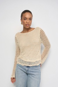 STRICKPULLOVER MIT LUREX