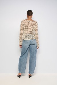 STRICKPULLOVER MIT LUREX