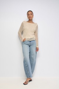 STRICKPULLOVER MIT LUREX