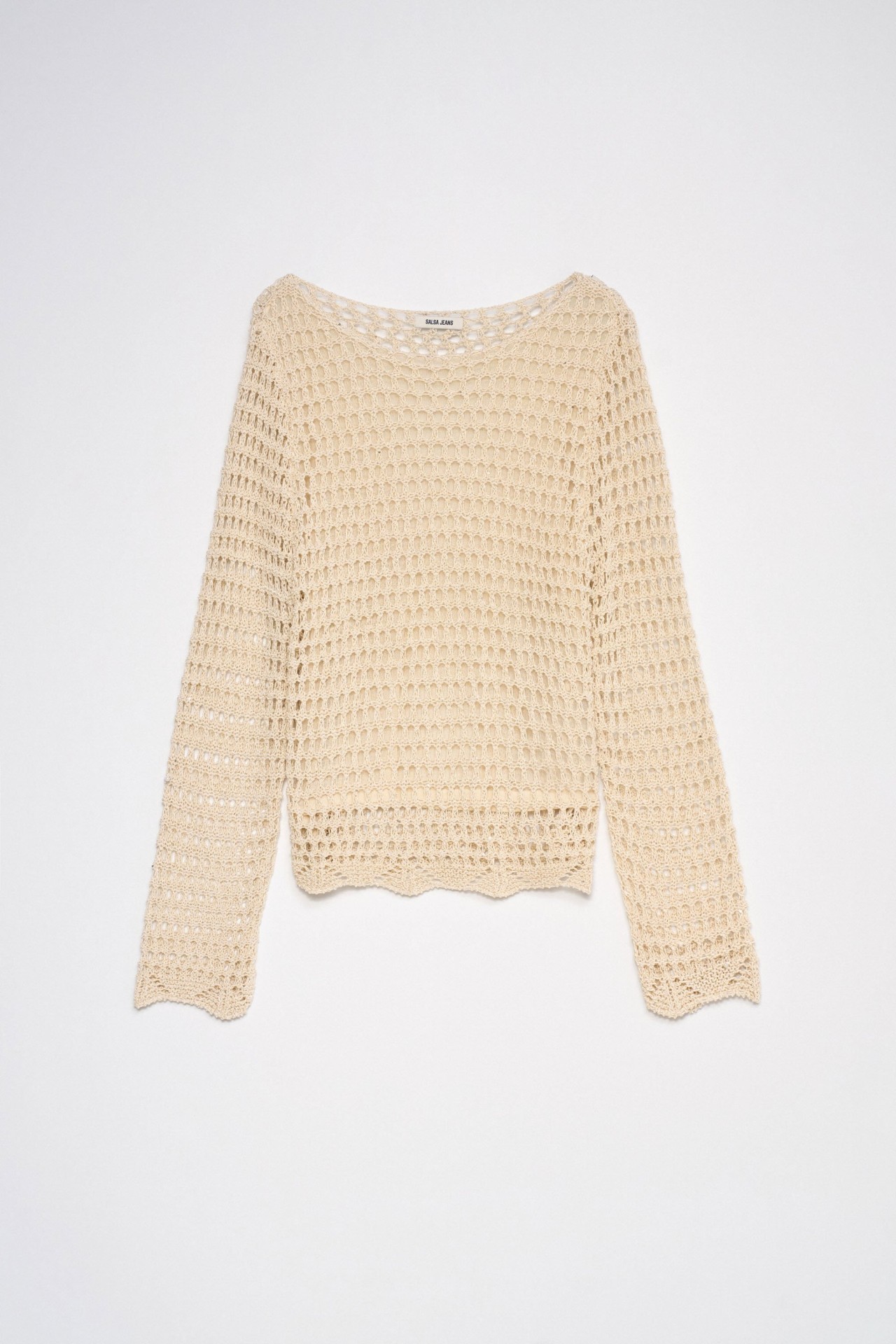 STRICKPULLOVER MIT LUREX