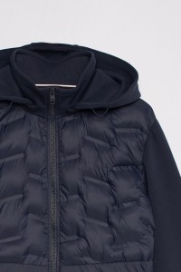 MIXED-MATERIAL JACKET