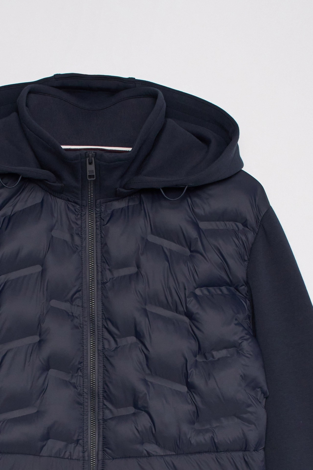 MIXED-MATERIAL JACKET