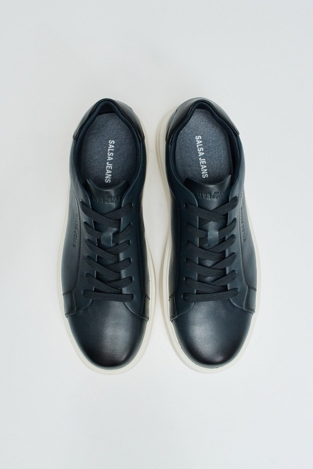 LEATHER TRAINERS