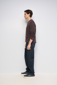 STRUKTURIERTER STRICKPULLOVER