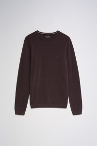STRUKTURIERTER STRICKPULLOVER