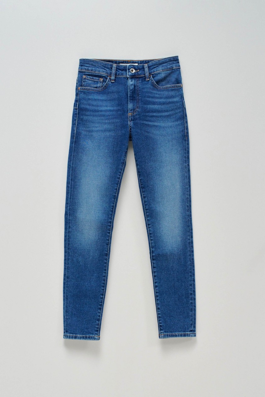 DESTINY PUSH UP CROPPED SKINNY JEANS