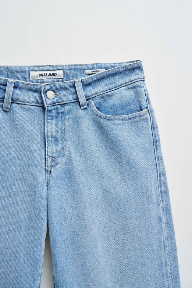 LOW RISE STRAIGHT JEANS