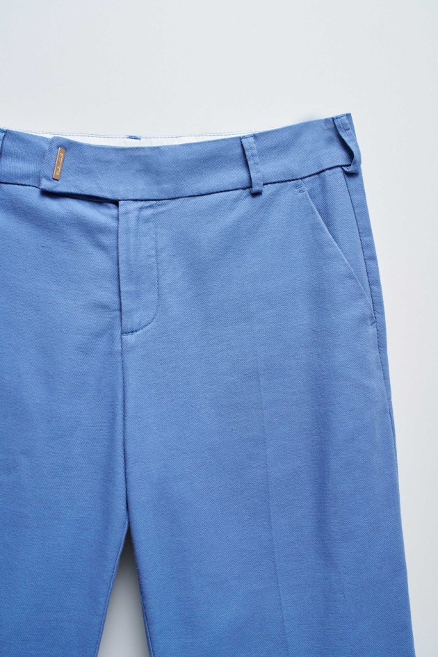 CHINO FLARE DE LINO