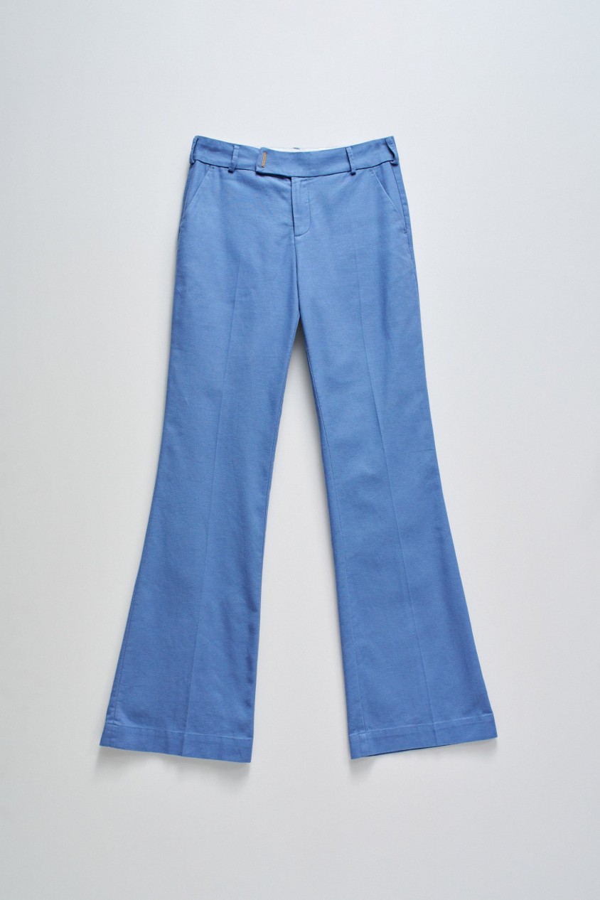 CHINO FLARE IN LINEN