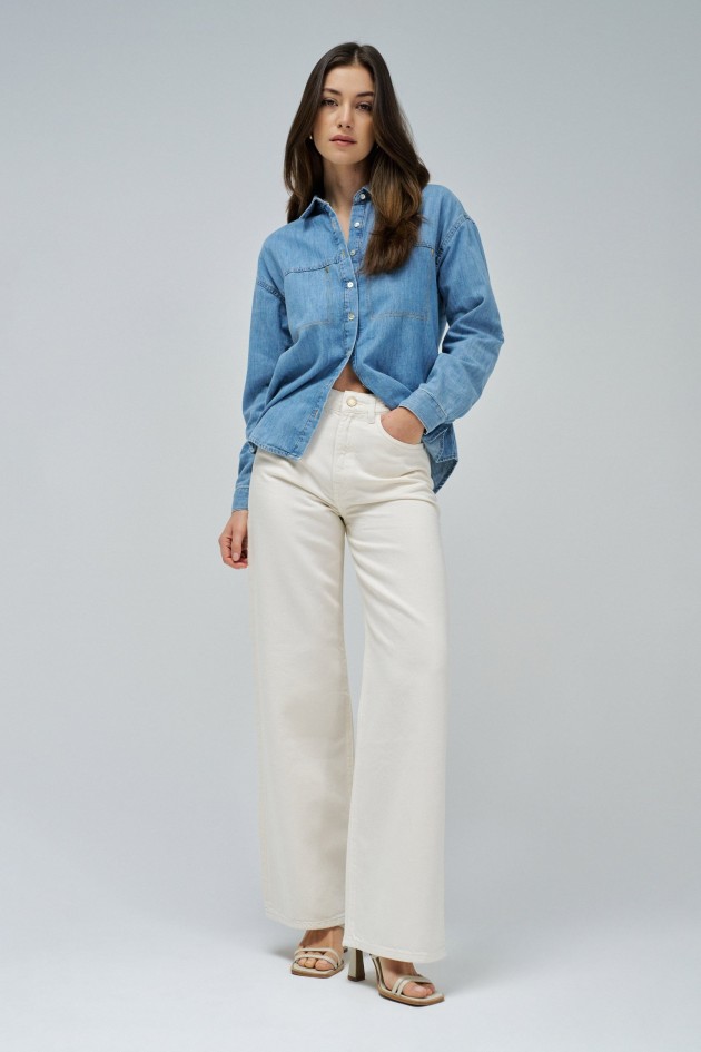 JEANS WIDE LEG