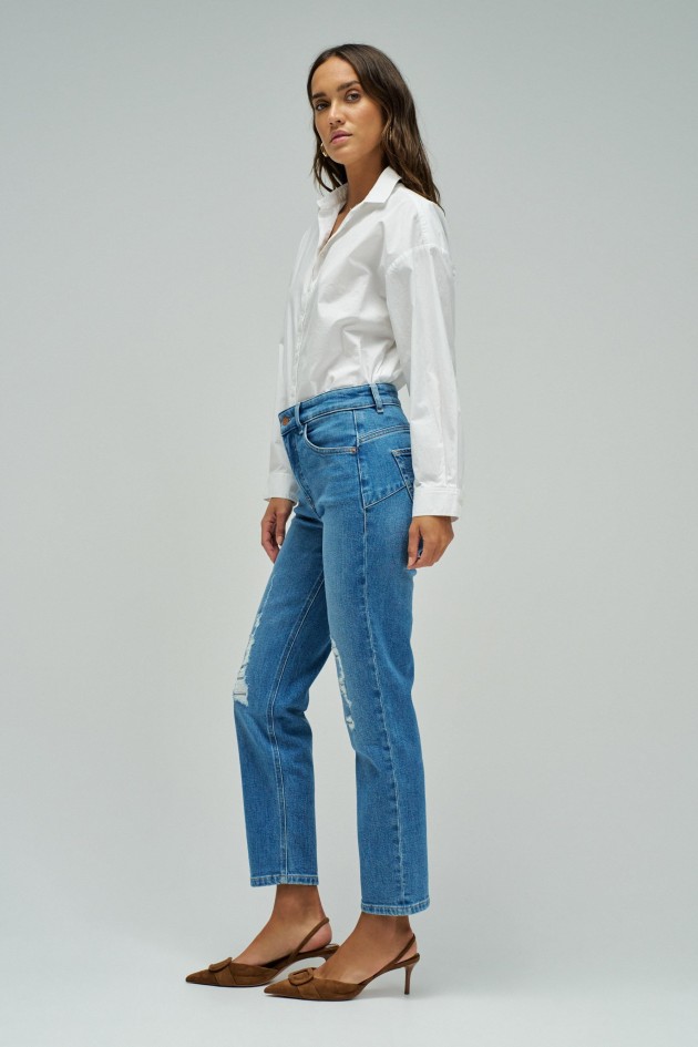 VAQUEROS FAITH PUSH IN CROPPED SLIM