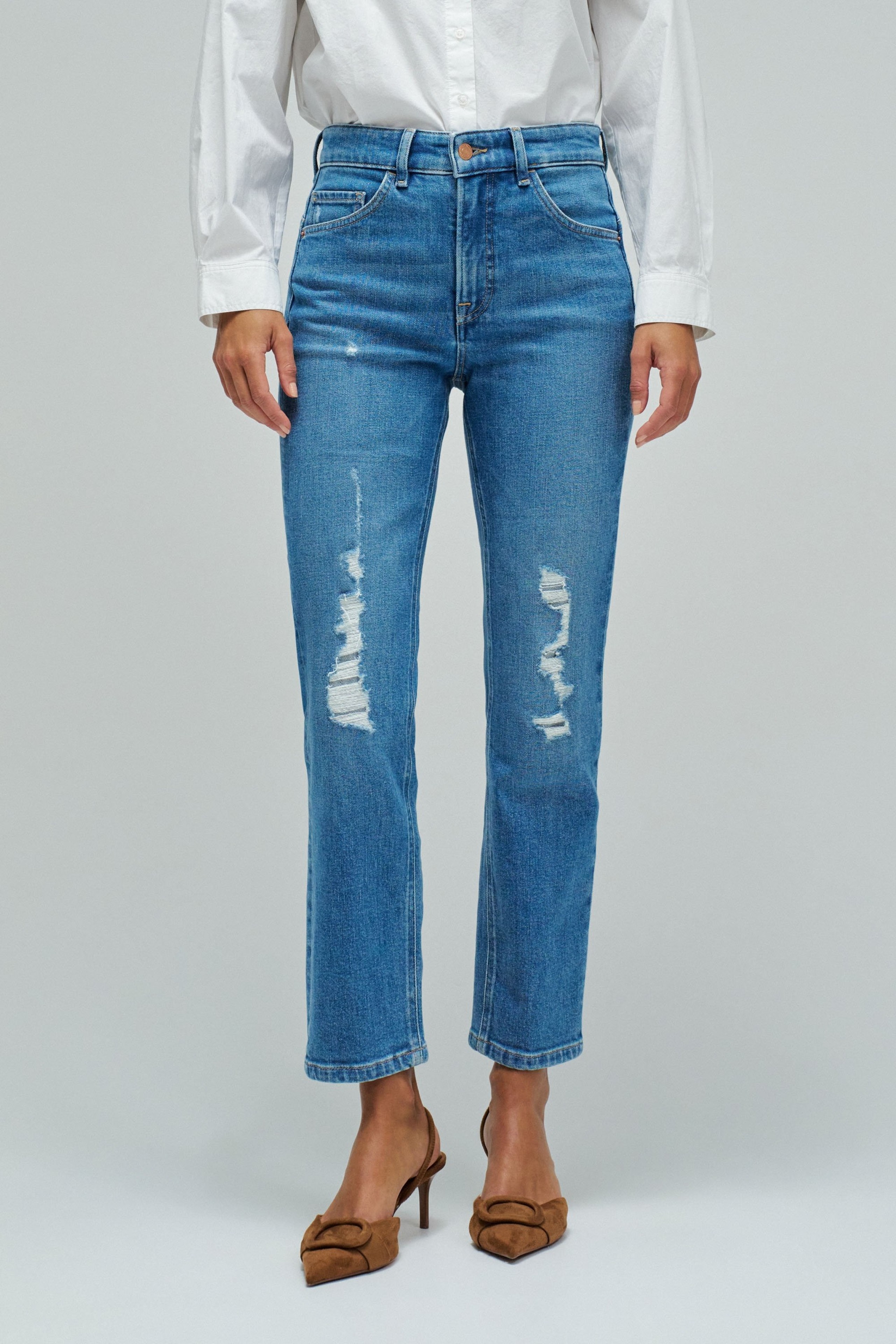 JEANS FAITH PUSH IN CROPPED SLIM