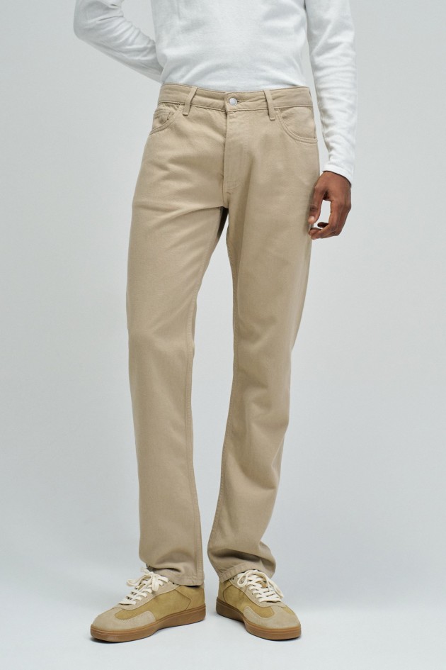 STRAIGHT FIT BROEK