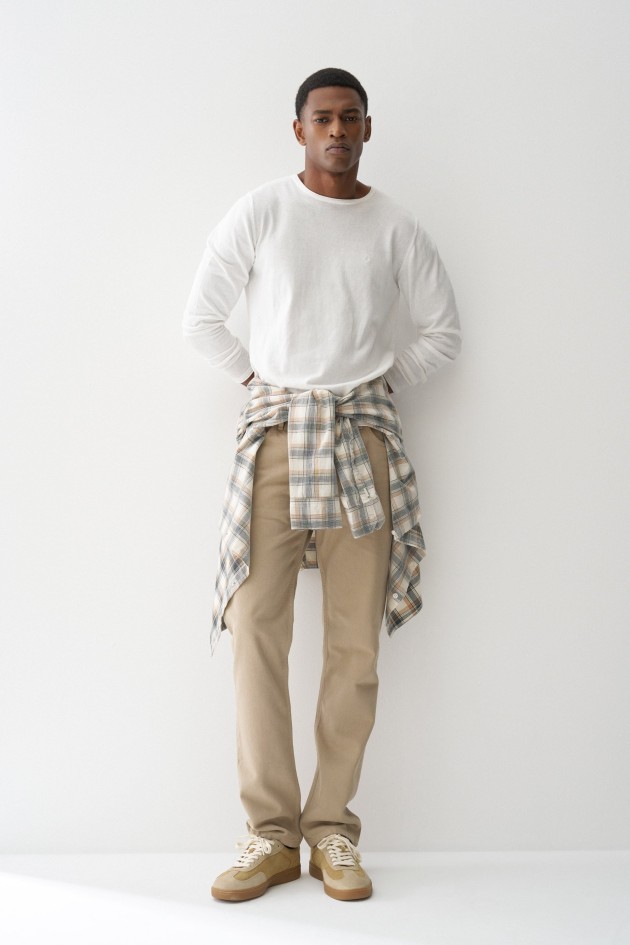 STRAIGHT FIT BROEK