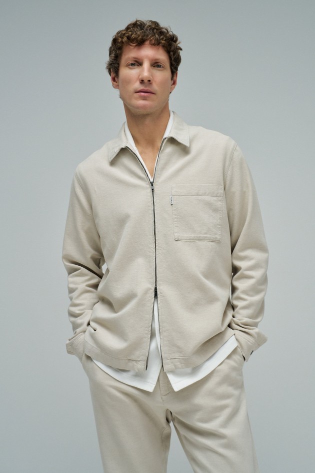 SHIRT WITH LINEN