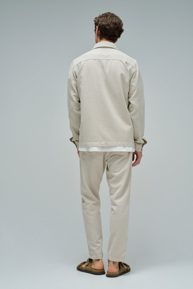 SHIRT WITH LINEN