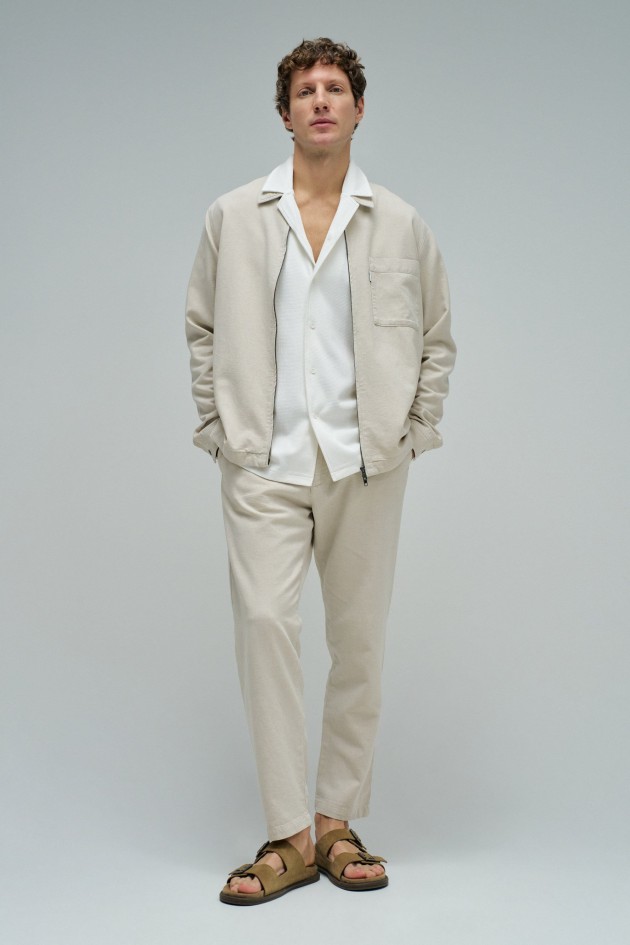 SHIRT WITH LINEN
