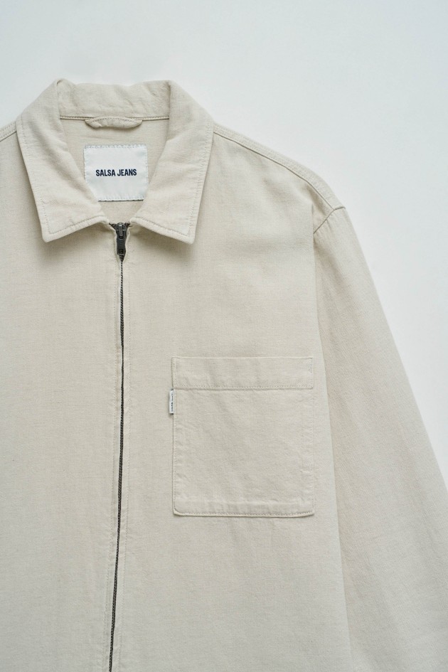 SHIRT WITH LINEN