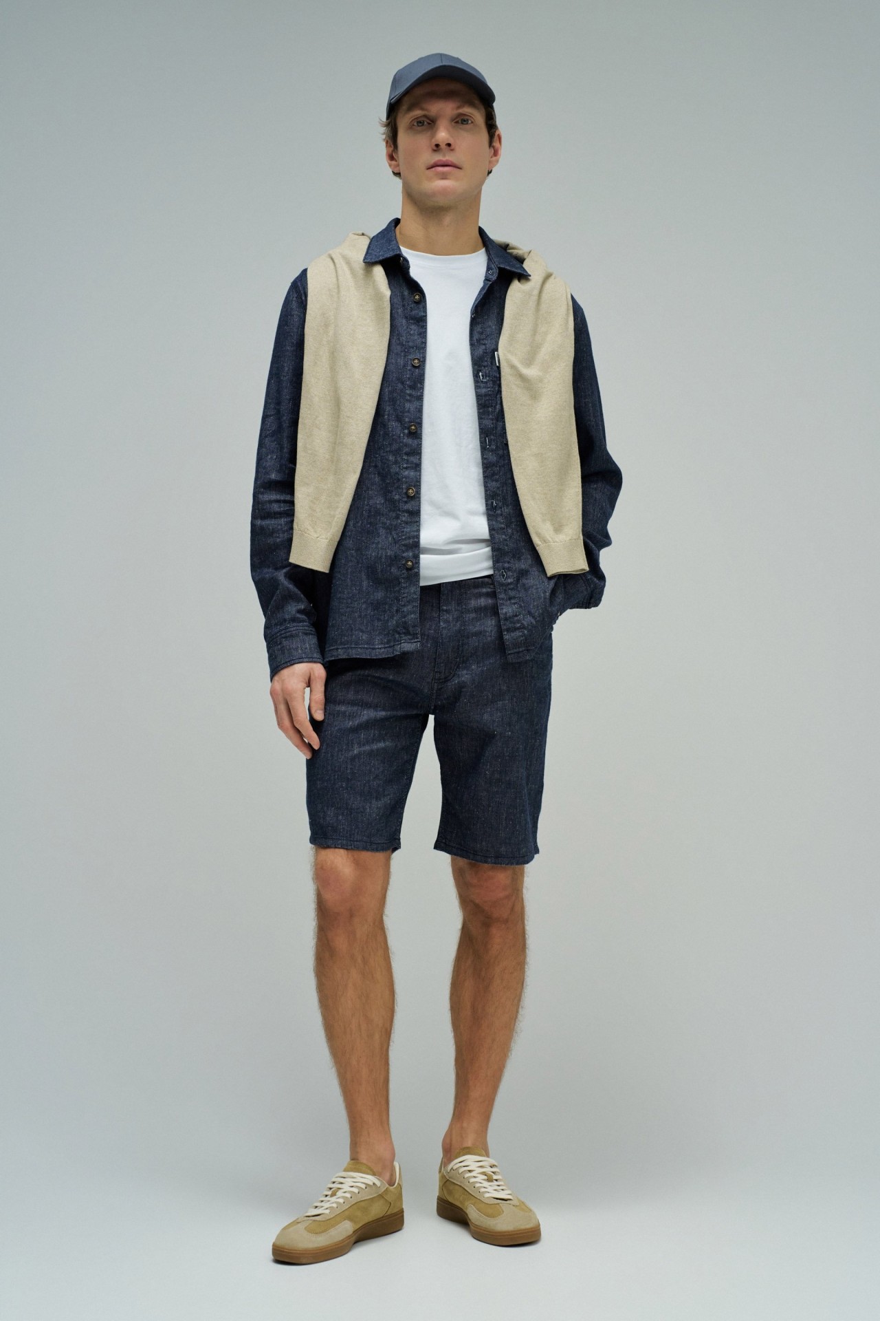 LEINEN SHORTS