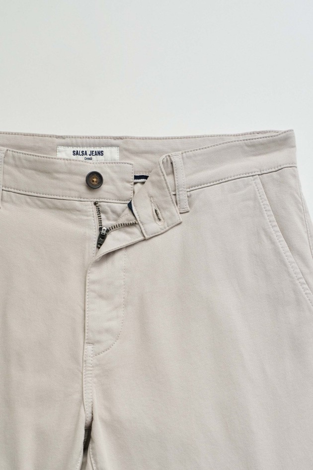 PANTALONS CHINO À JAMBES FINS