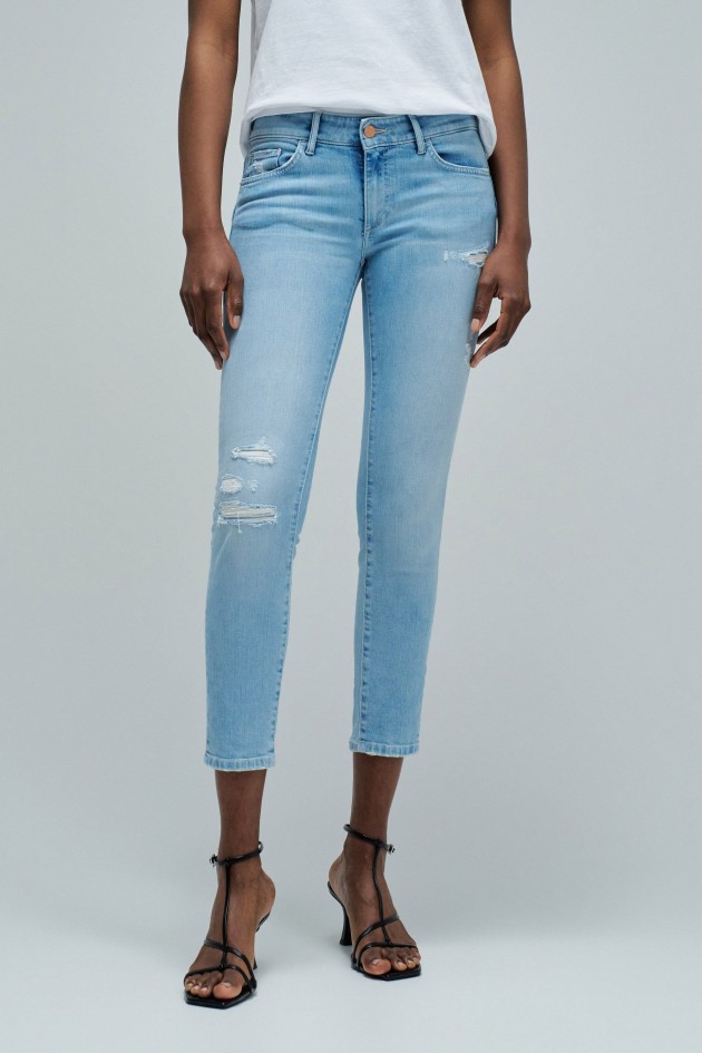 JEANS WONDER PUSH UP CROPPED SKINNY